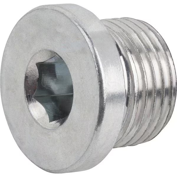 Screw plug, 26 mm Dia, Steel Zinc plated, Kipp, Mfr#: K1130.102615